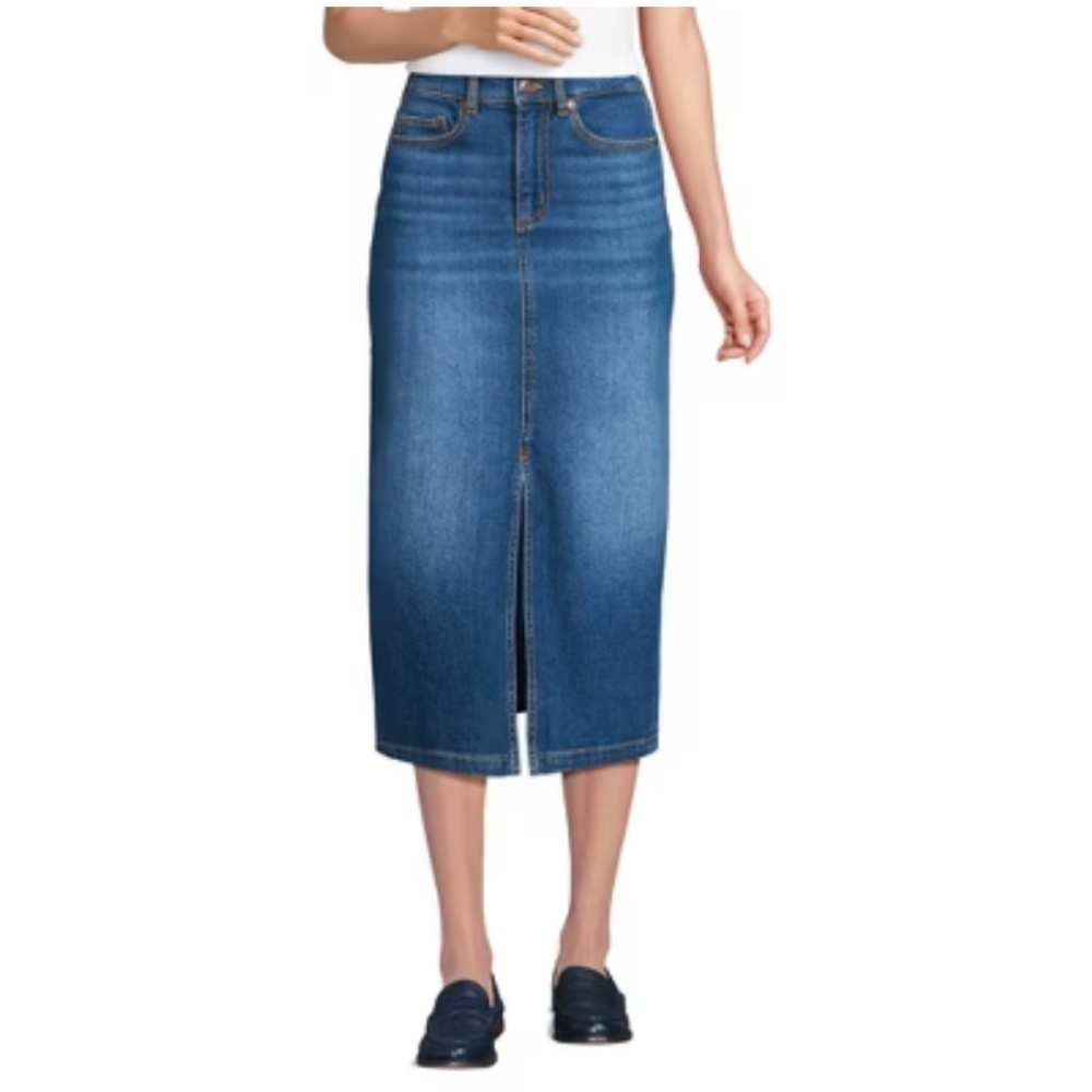 Nurture by westbound midi, Jean skirt, 18 NWOT